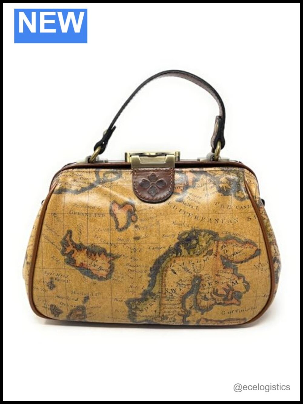 Patricia Nash Satchel Leather Purse Crossbody Bag Structured Handbag